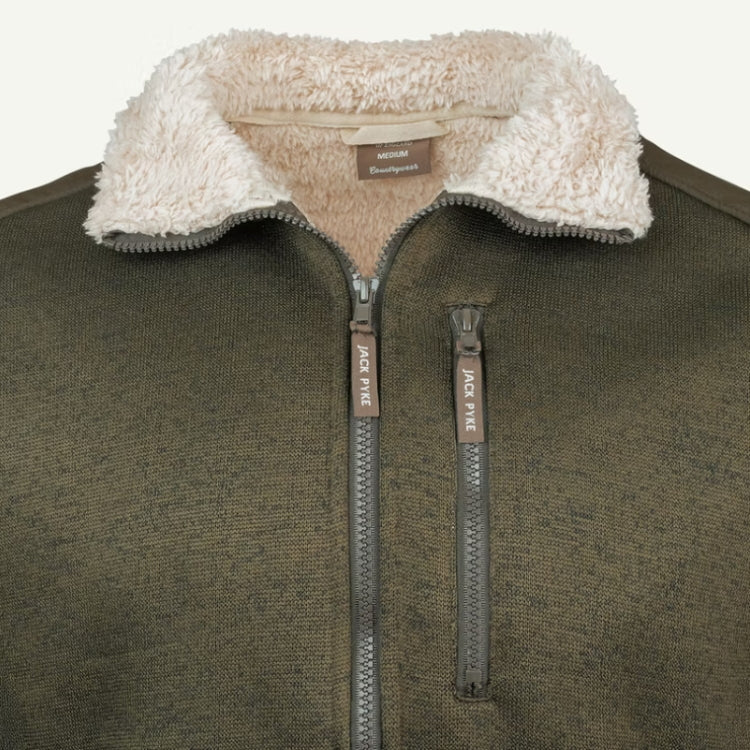 Jack Pyke Scandinavian Fleece Jacket - Dark Olive