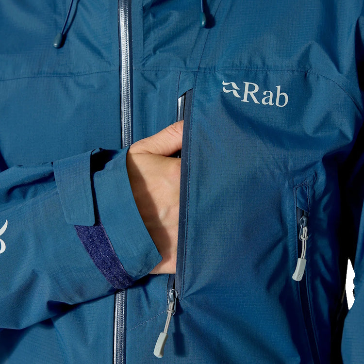 Rab Downpour Mountain Jacket - Tempest Blue