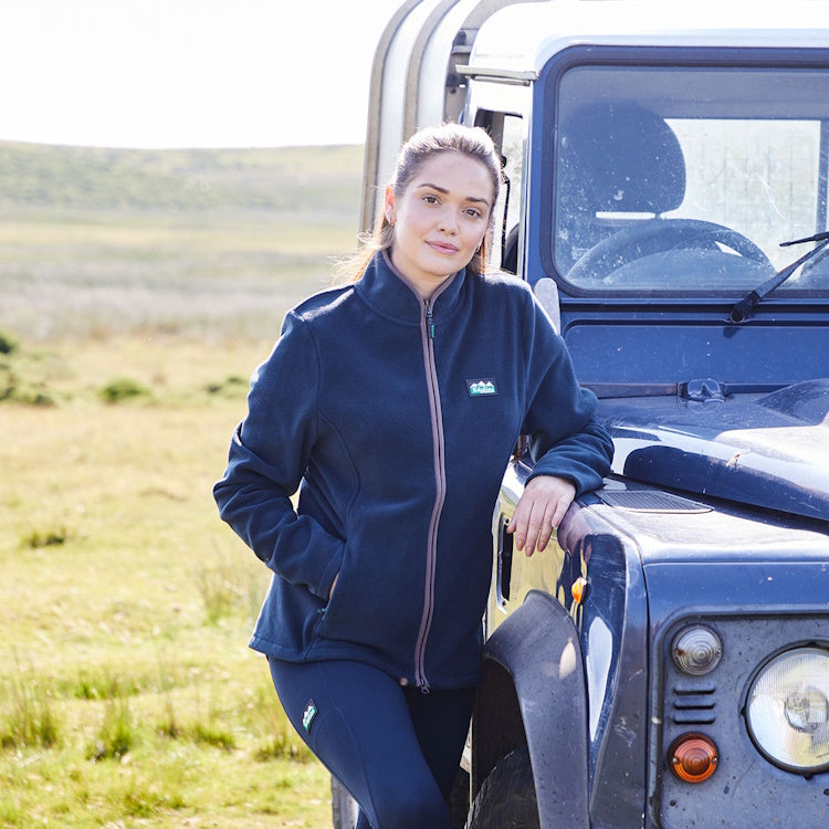 Ridgeline Ladies Brenna Fleece Jacket - Navy