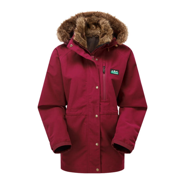 Ridgeline Ladies Monsoon II Arctic Jacket - Rhubarb