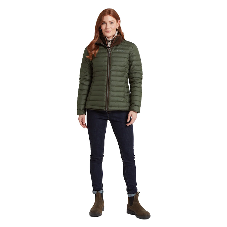 Schoffel Ladies Hambleton Down Jacket - Woodland