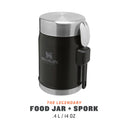 Stanley Legendary Food Jar and Spork - 0.4L - Matte Black Pebble