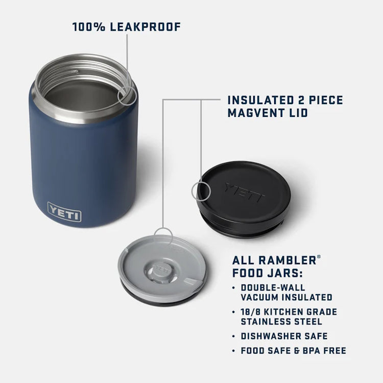 Yeti Food Jar 24oz - Navy