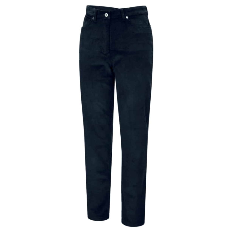 Hoggs of Fife Ladies Ceres Cord Stretch Cord Jeans - Midnight Navy
