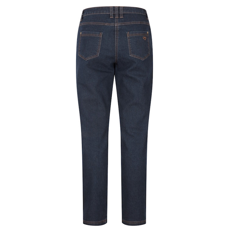 Hoggs of Fife Ladies Dee Stretch Denim Jeans - Indigo