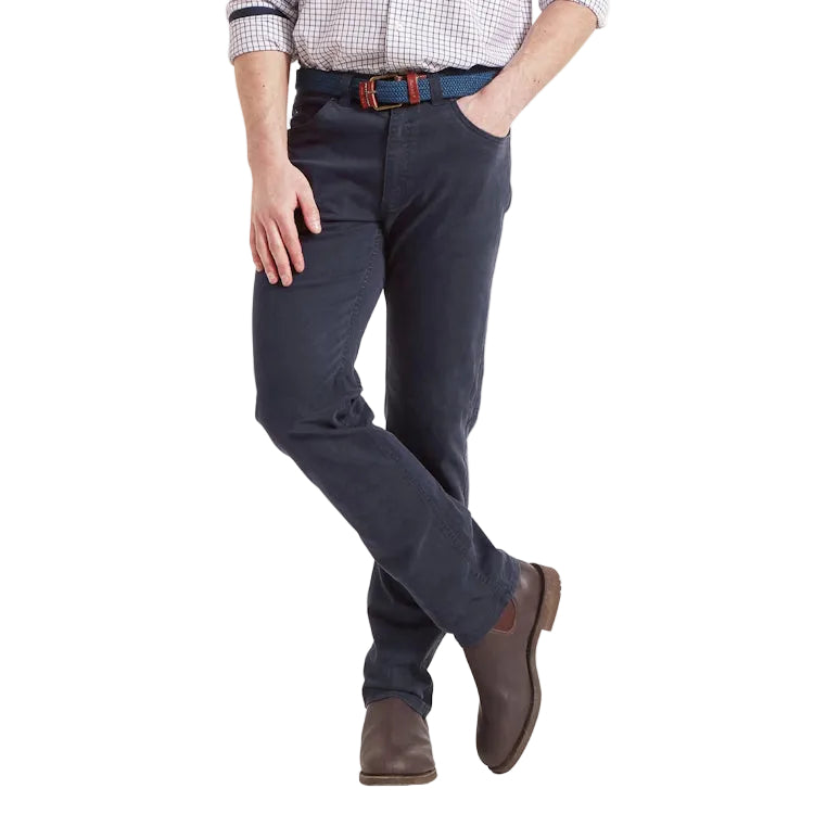 Schoffel Canterbury 5 Pocket Jeans - Navy