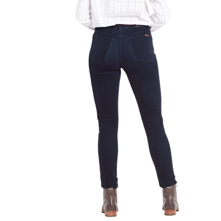 Schoffel Ladies Clover Cord Jeans - Navy