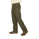 John Norris Moleskin Trousers - Olive