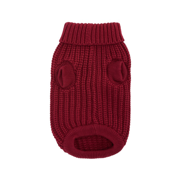 Barbour Saltburn Dog Jumper - Biking Red