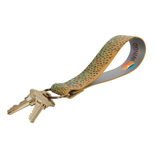 Wingo Key Fob - Brown Trout 2022