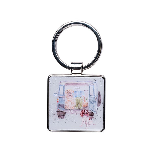 Wrendale Designs Paws for a Picnic Keyring
