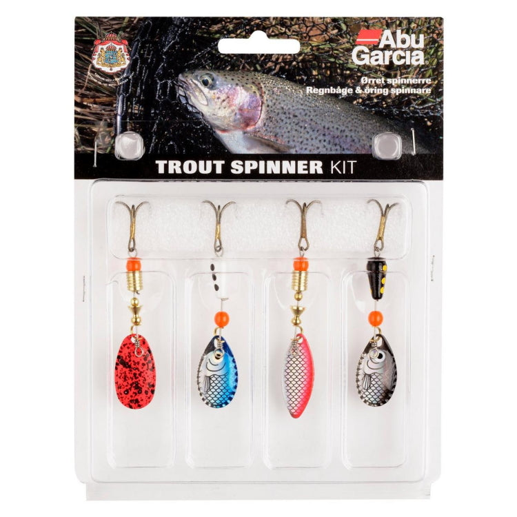 Abu Garcia Trout Spinner Lure Kit - 4 Pack