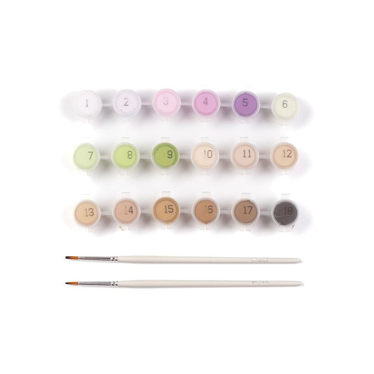 Wrendale Designs Paint by Numbers Kit - Head Clover Heels Rabbit