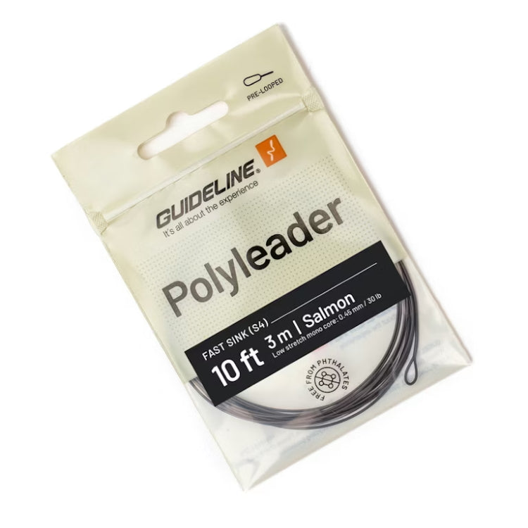Guideline Polyleader Salmon - 10ft