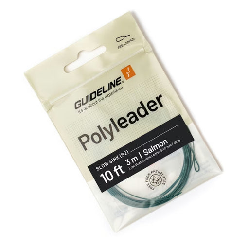 Guideline Polyleader Salmon - 10ft