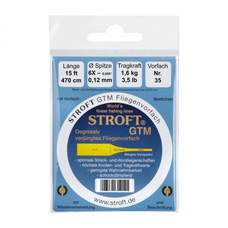 Stroft GTM Fly Fishing Leader 15ft