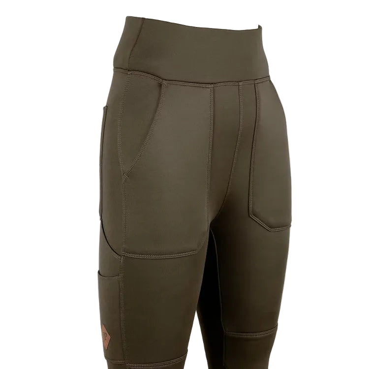 Jack Pyke Ladies Utility Leggings - Brown
