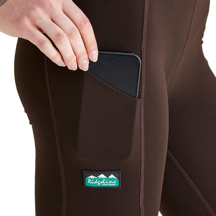 Ridgeline Ladies Infinity Leggings - Deep Bark