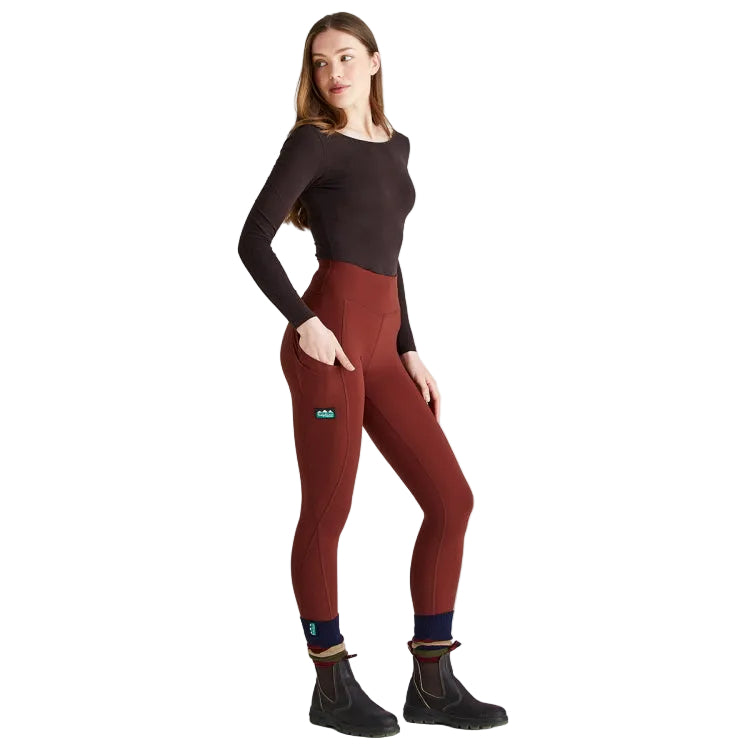 Ridgeline Ladies Infinity Leggings - Oxblood