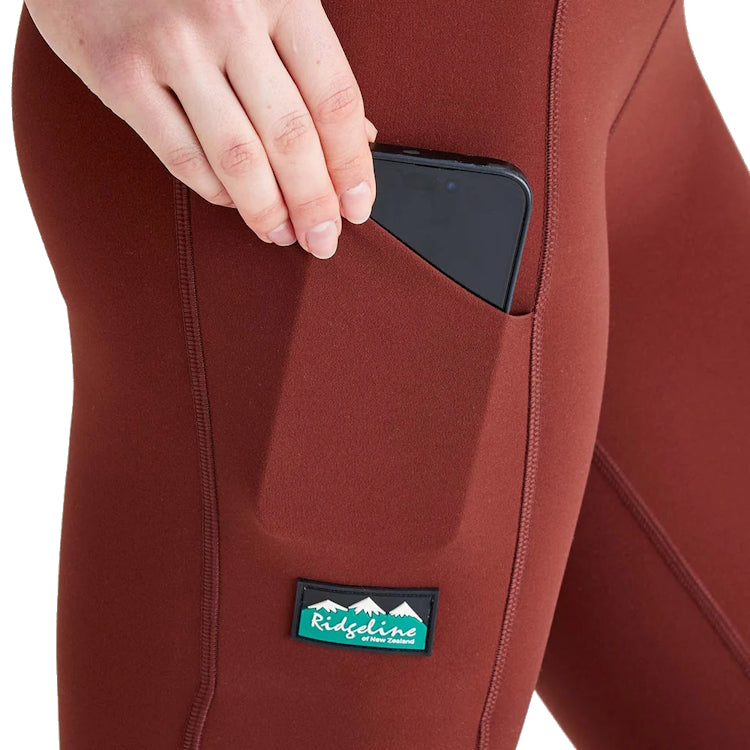 Ridgeline Ladies Infinity Leggings - Oxblood