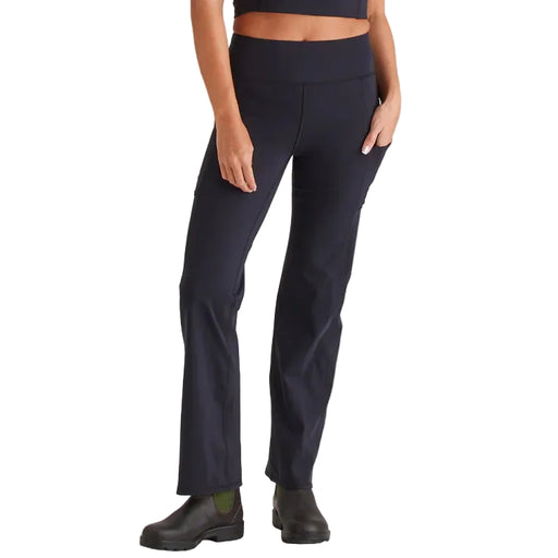 Ridgeline Ladies Infinity Straight Leg Leggings - Black