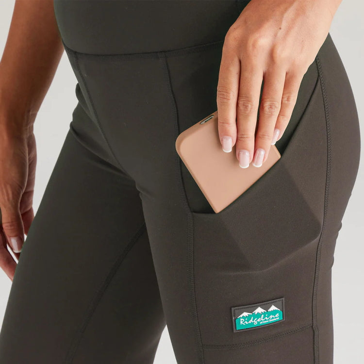 Ridgeline Ladies Infinity Straight Leg Leggings - Deep Forest