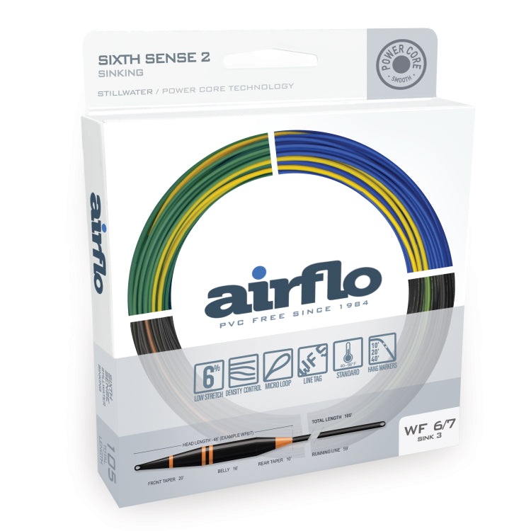 Airflo Sixth Sense 2.0 Sinking Fly Lines