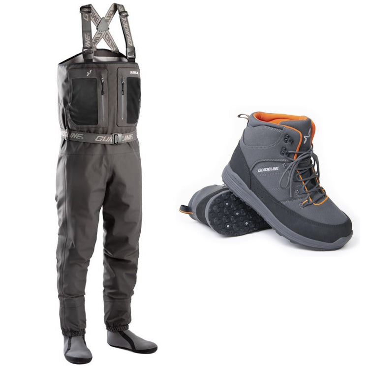 Guideline Laxa Chest Waders and Traction Sole Boots Offer