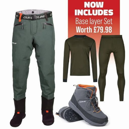 Guideline Laxa Waist Waders and Traction Sole Boots Offer