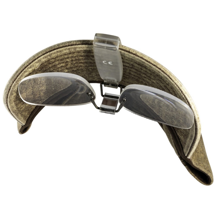 Snowbee Cap Peak Clip On Magnifiers