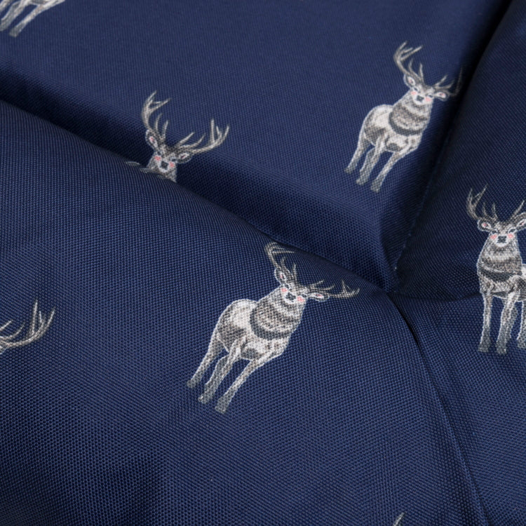 House of Paws Stag Water Resistant Mat - Navy