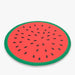 Rosewood Circular Dog Cool Mat - Watermelon Print