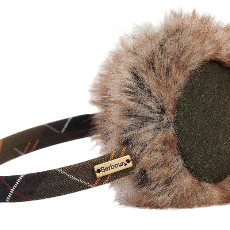 Barbour Barrhill Tartan Ear Muffs - Classic Tartan