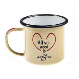 Ahrex Mug - All You Need Is Coffee - Beige