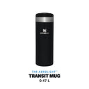 Stanley Aerolight Transit Mug - 0.47L - Black Metallic