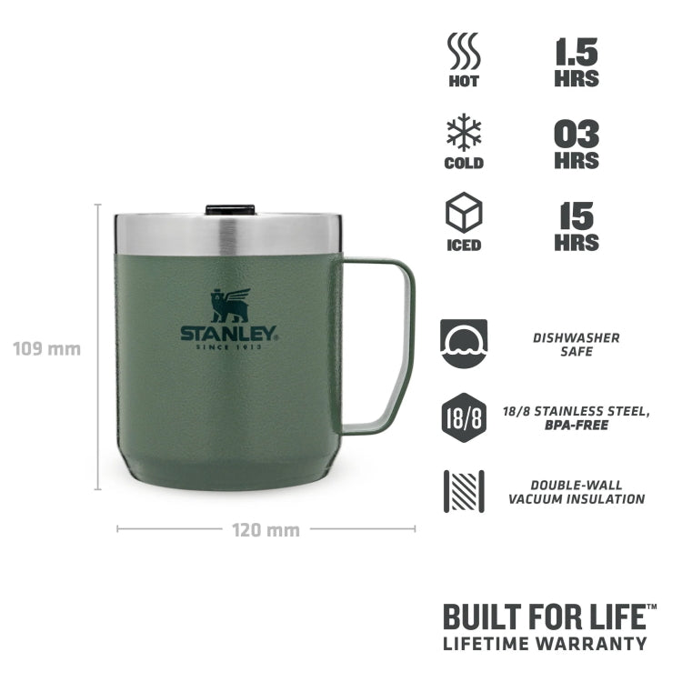 Stanley Legendary Camp Mug - Hammertone Green