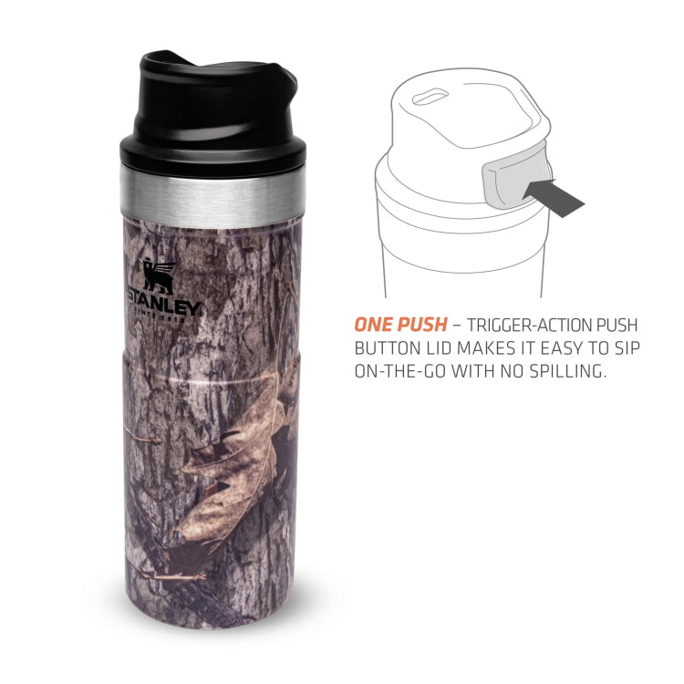 Stanley Trigger-Action Travel Mug - 0.47L - Mossy Oak Country DNA