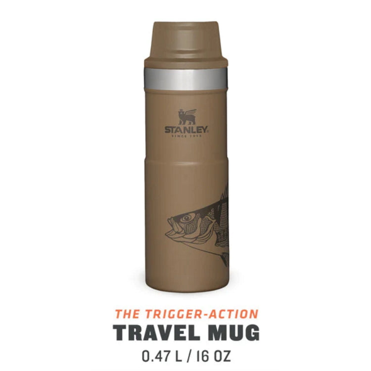 Stanley Trigger-Action Travel Mug - 0.47L - Peter Perch Tan