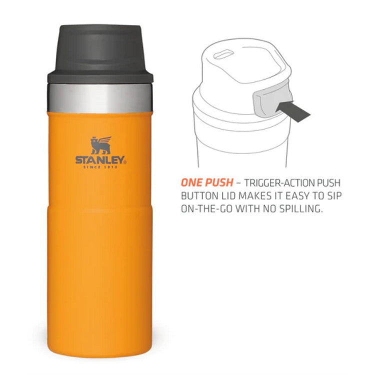 Stanley Trigger-Action Travel Mug - 0.35L - Saffron