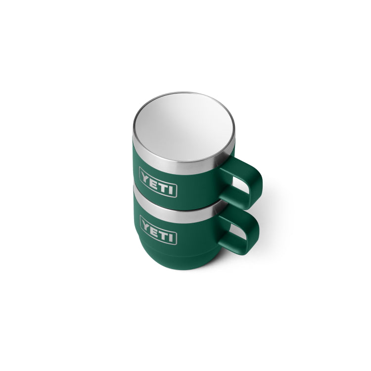 Yeti 6oz Espresso Mugs 2 Pack - Black Forest Green