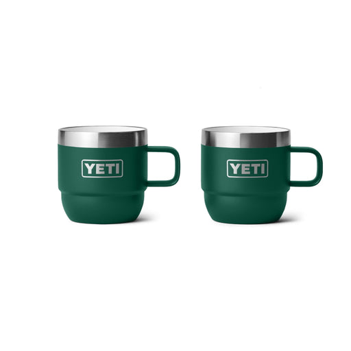 Yeti 6oz Espresso Mugs 2 Pack - Black Forest Green