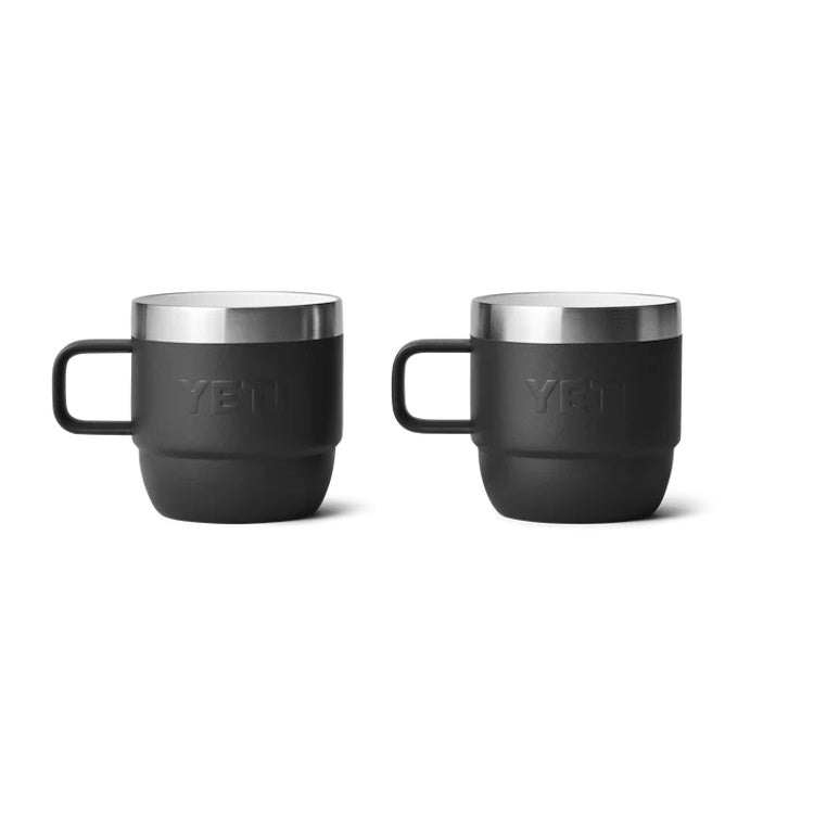 Yeti 6oz Espresso Mugs 2 Pack - Black