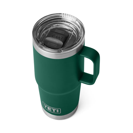 Yeti Rambler 20oz Insulated Travel Mug - Black Forest Green