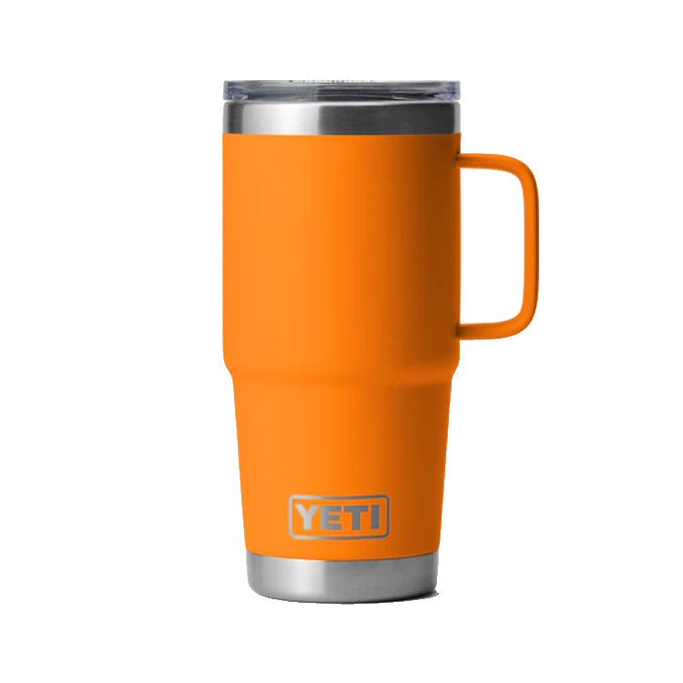 Yeti Rambler 20oz Insulated Travel Mug King Crab Orange John Norris