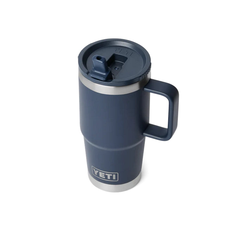 Yeti Rambler 20oz Travel Straw Mug - Navy