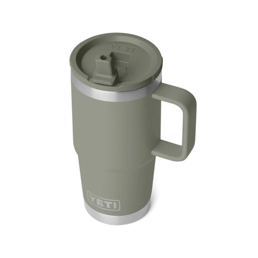Yeti Rambler 20oz Travel Straw Mug - Pampa Green