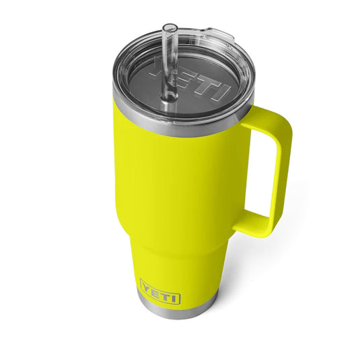 Yeti Rambler 42oz Straw Mug - Firefly Yellow
