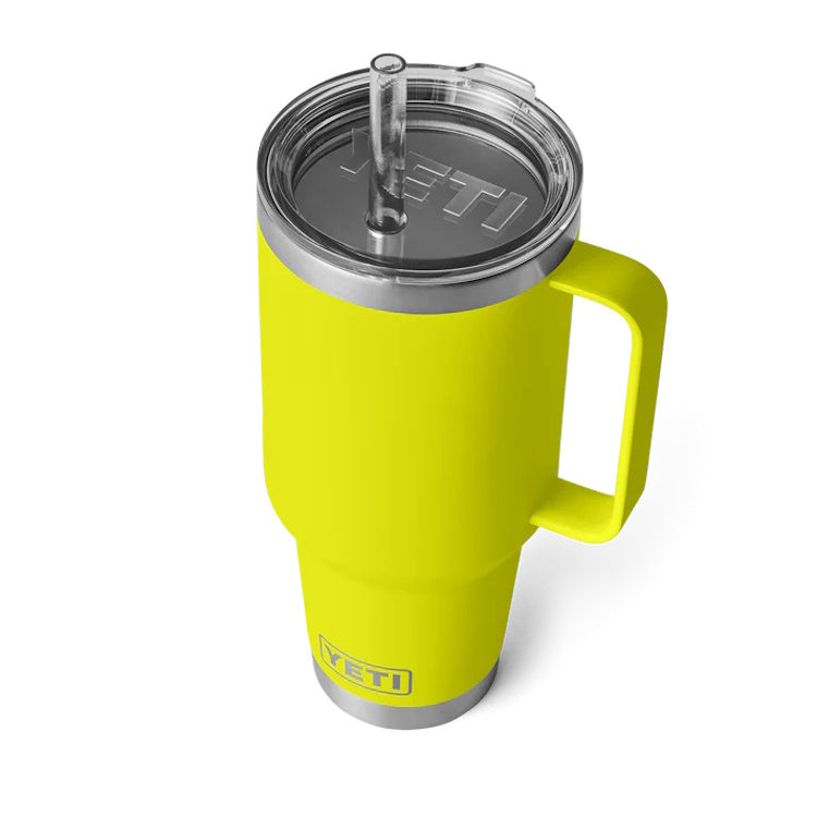 Yeti Rambler 42oz Straw Mug - Firefly Yellow