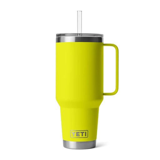 Yeti Rambler 42oz Straw Mug - Firefly Yellow
