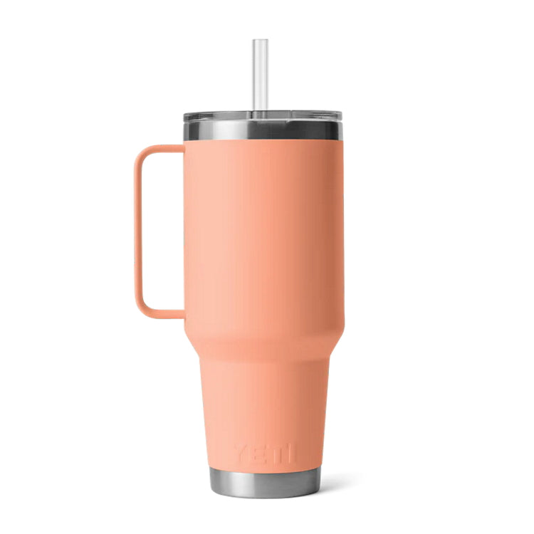 Yeti Rambler 42oz Straw Mug - Low Country Peach